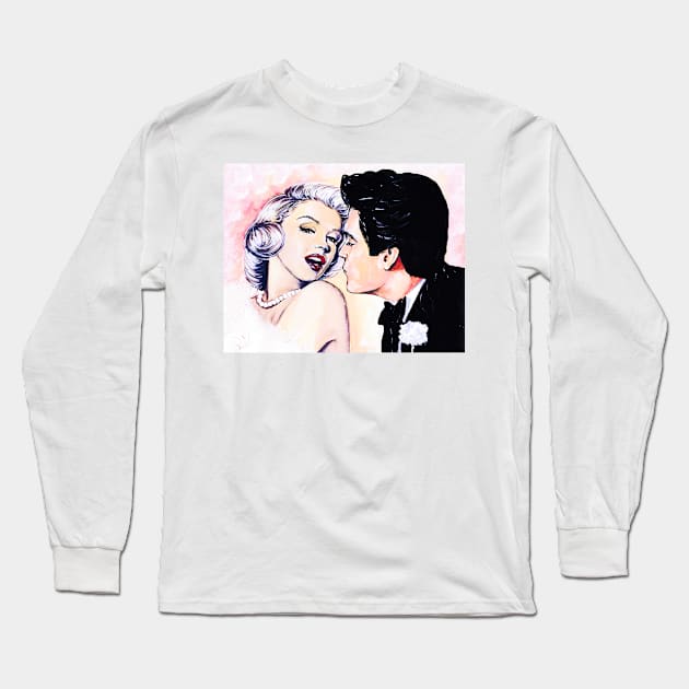 Two of the most well-known people in the world Long Sleeve T-Shirt by Svetlana Pelin